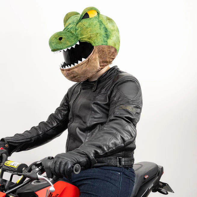 Motorcycle Helmet Cover - T-Rex