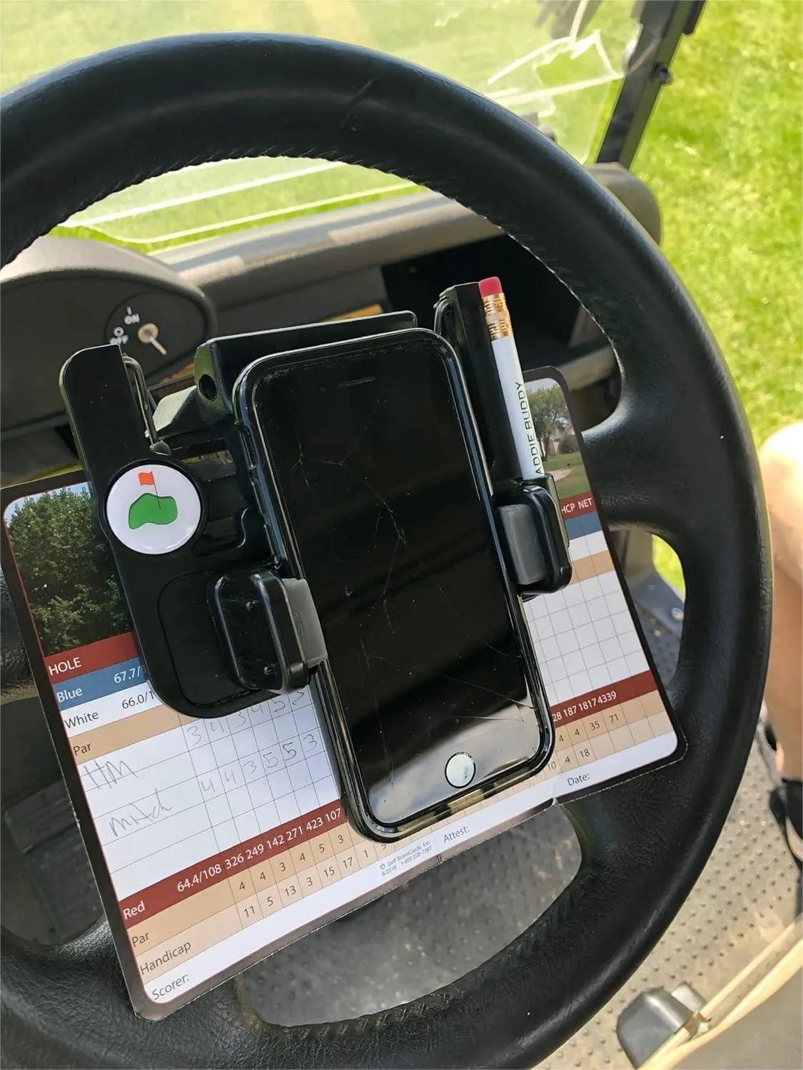 🔥Hot Sale ⛳ - Golf cart steering wheel phone holder