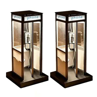 Telephone Booth Decorative Night Lamp