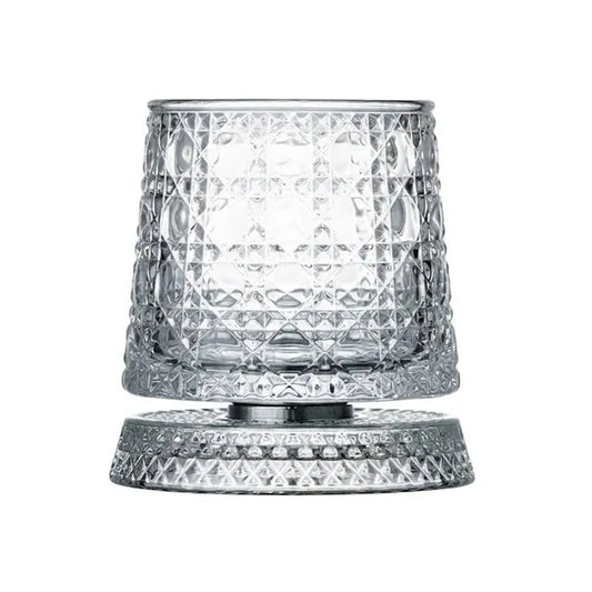 Spinning Whiskey Glass