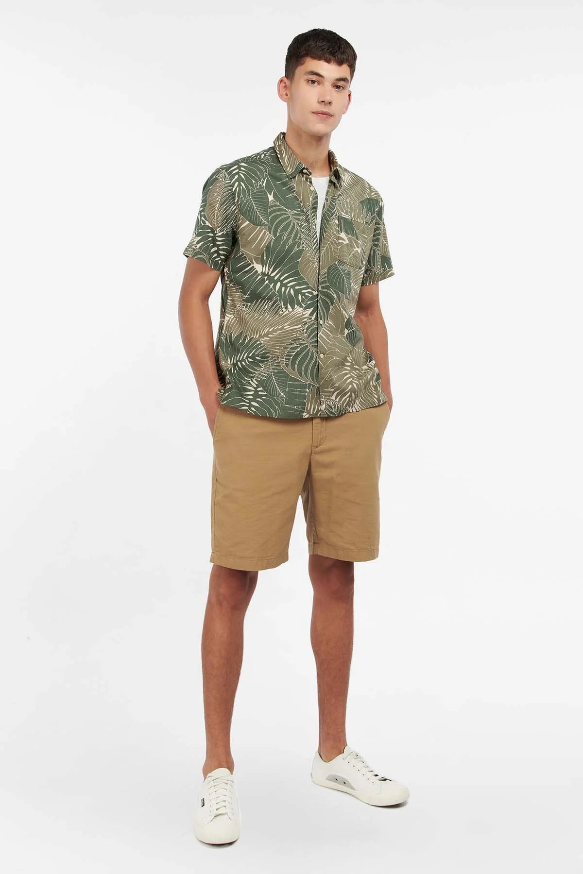Cornwall Summer Shirt - OLIVE