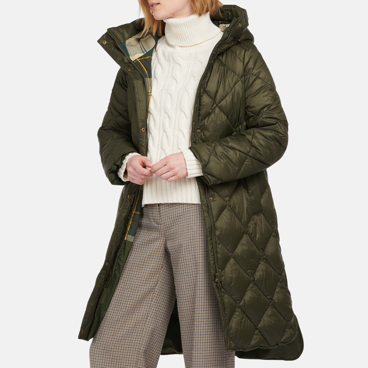Sandyford Quilt Jacket - SAGE/DRESS