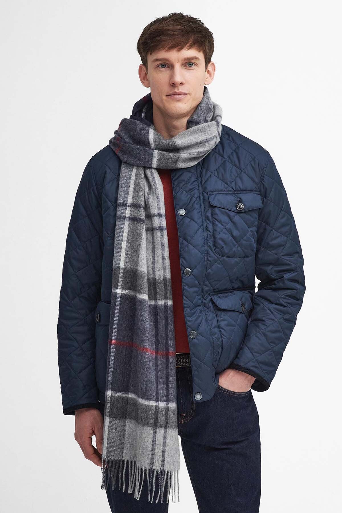 Carrbridge Tartan Scarf - BLUE GRANITE