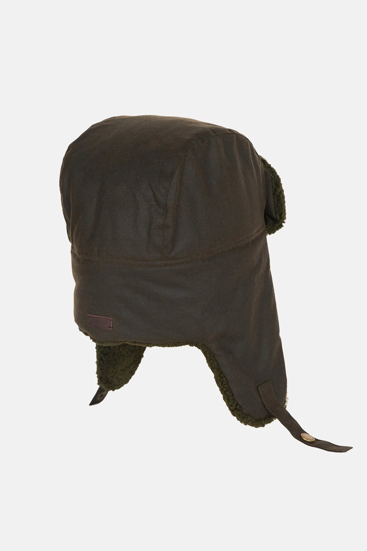 Waxed Cotton Hat - OLIVE