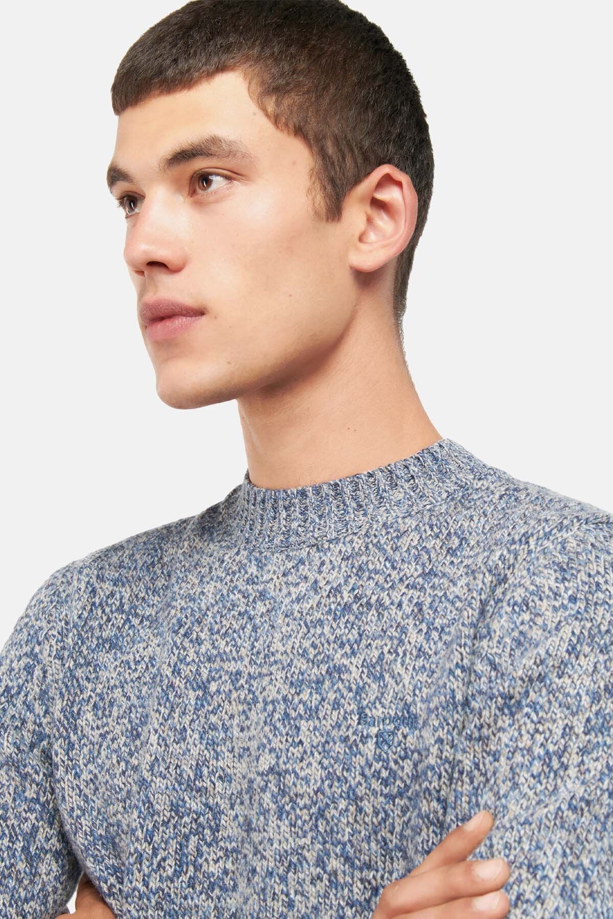 Atley Crew Jumper - BLUE MIX