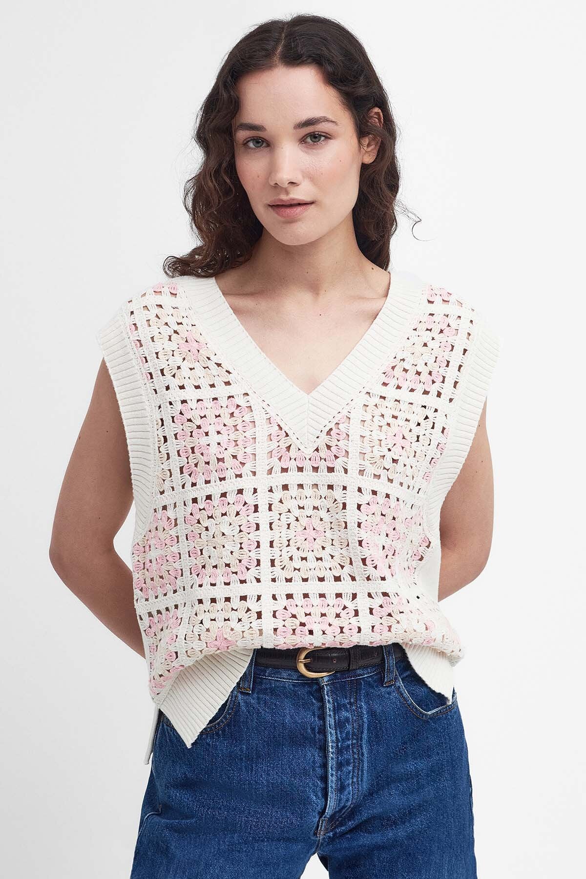 Falmouth V-Neck Sweater Vest - MULTI