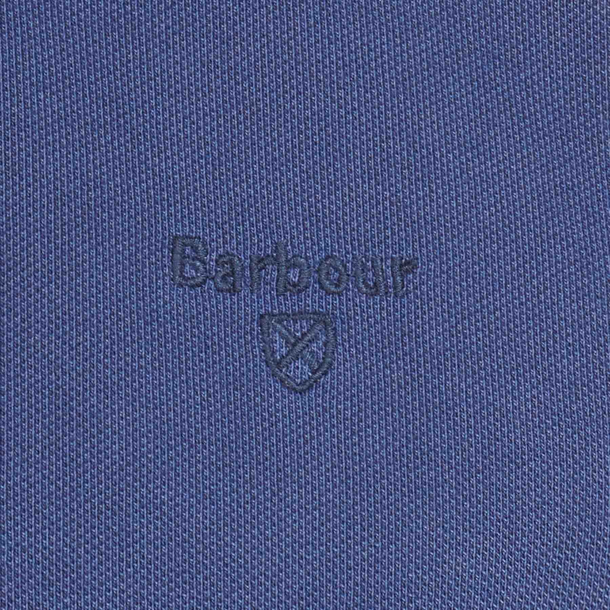 Washed-Out Sports Polo Shirt - NAVY