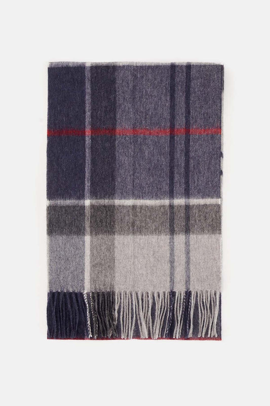 Carrbridge Tartan Scarf - BLUE GRANITE