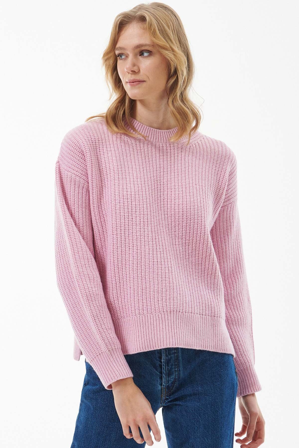 Horizon Knitted Jumper - WINTER HEATH