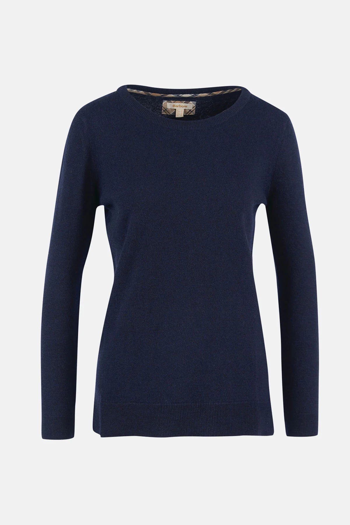 Pendle Crew Knit Sweatshirt - NAVY/FAWN