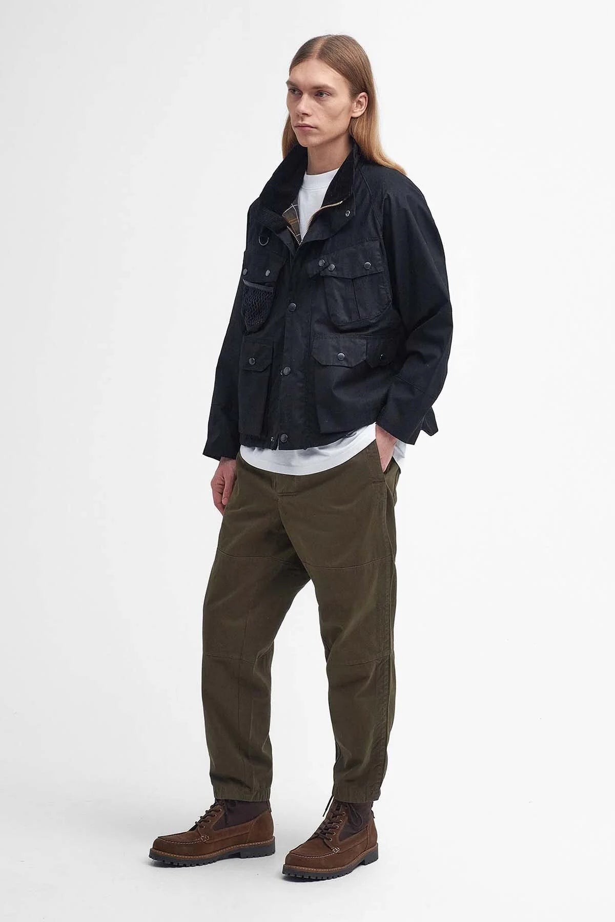Modified Dryfly Waxed Jacket - BLACK
