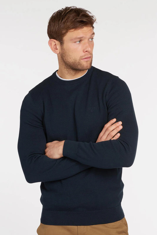 Pima Cotton Sweatshirt - NAVY