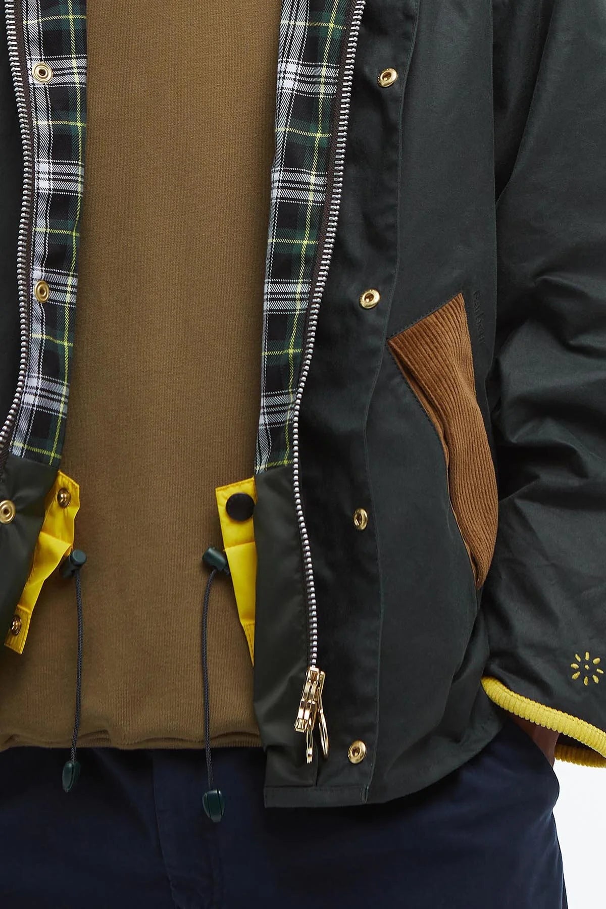 Oversized Transport Waxed Jacket - SAGE