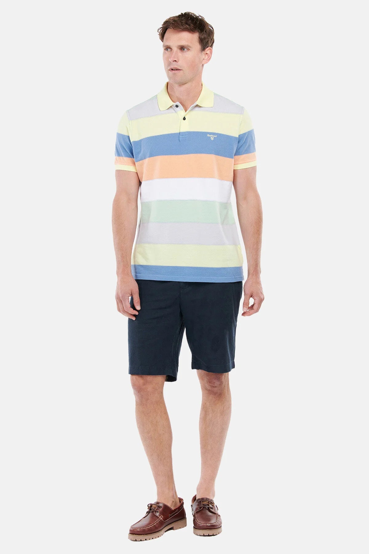 Linen Cotton Mix Shorts - CITY NAVY