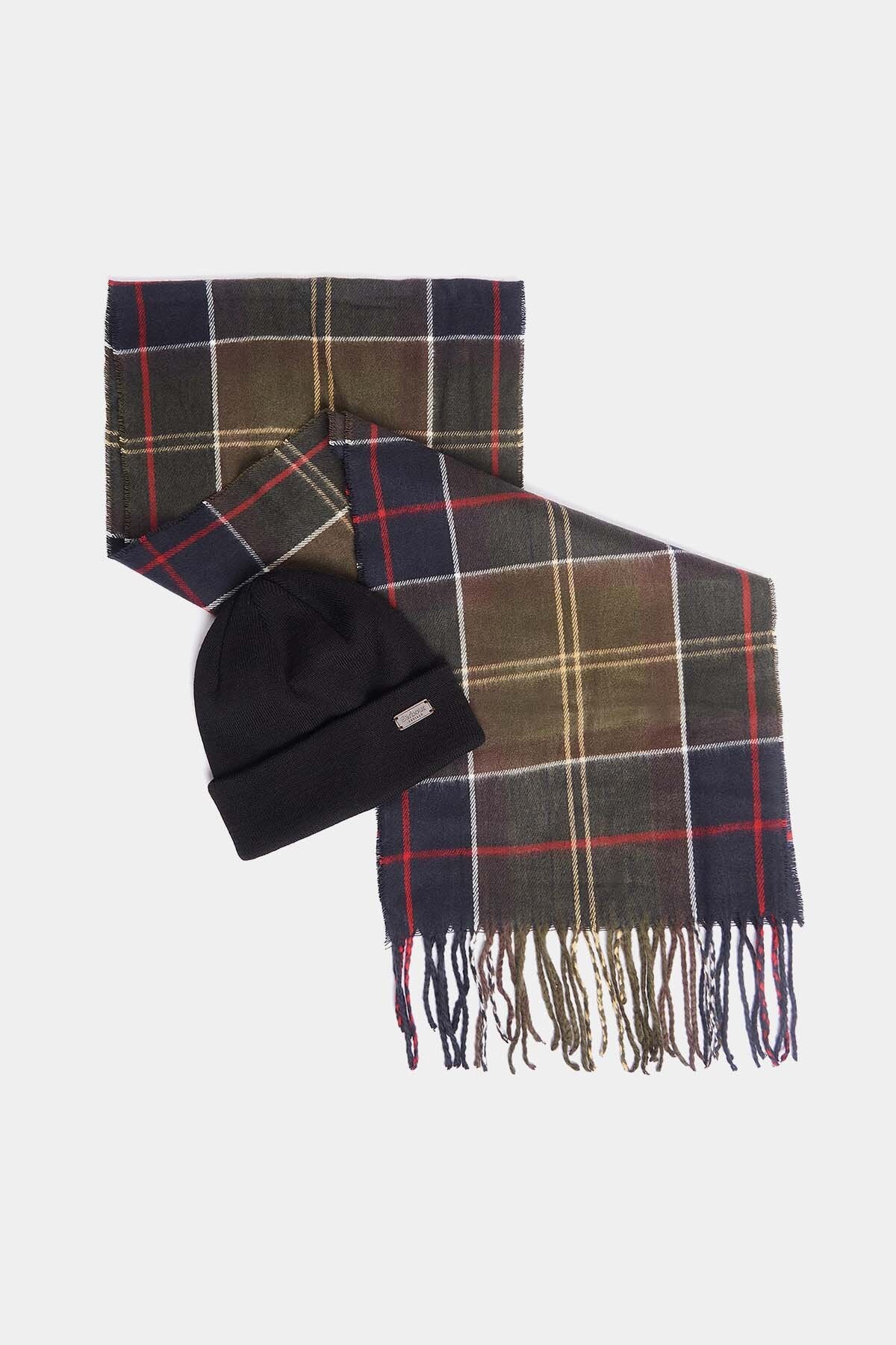 Swinton Beanie & Galingale Scarf Gift Set - CLASSIC