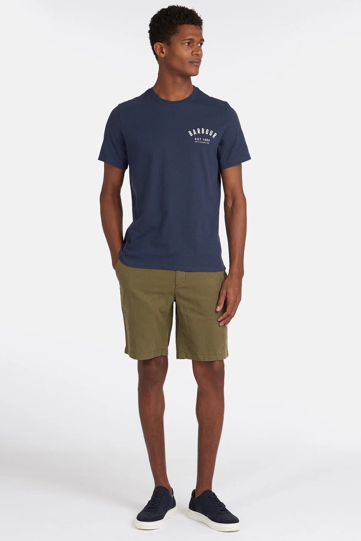 Casual Cotton T-shirt - NEW NAVY