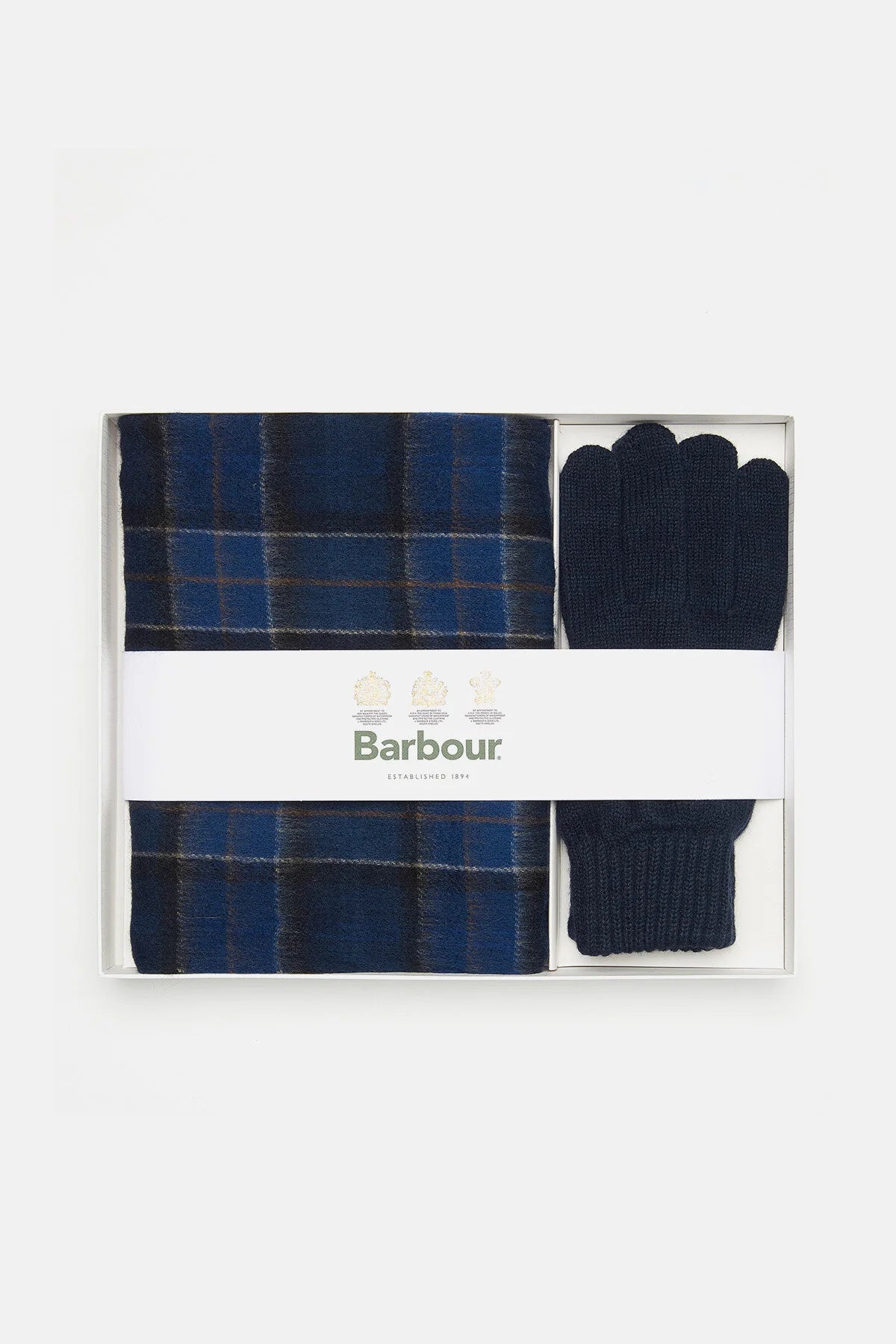 Tartan Scarf & Glove Gift Set - MIDNIGHT TARTAN