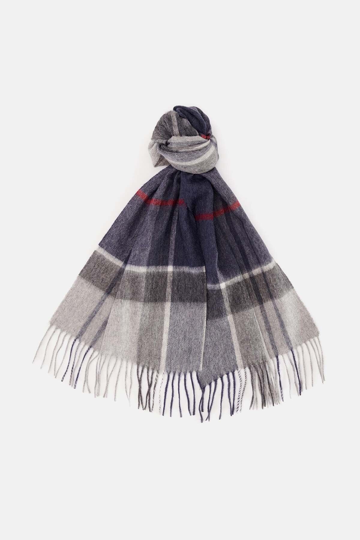Carrbridge Tartan Scarf - BLUE GRANITE