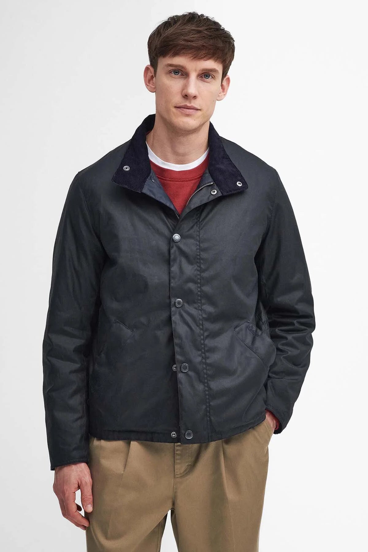 Tarnport Waxed Jacket - NAVY