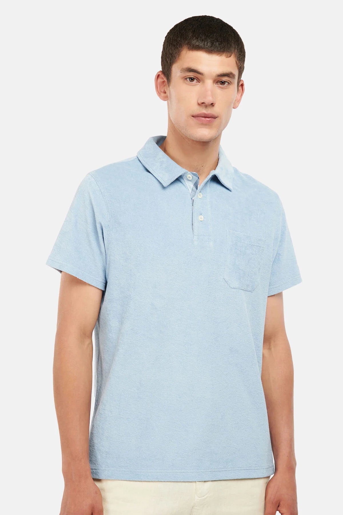 Cowes Polo Shirt - POWDER BLUE