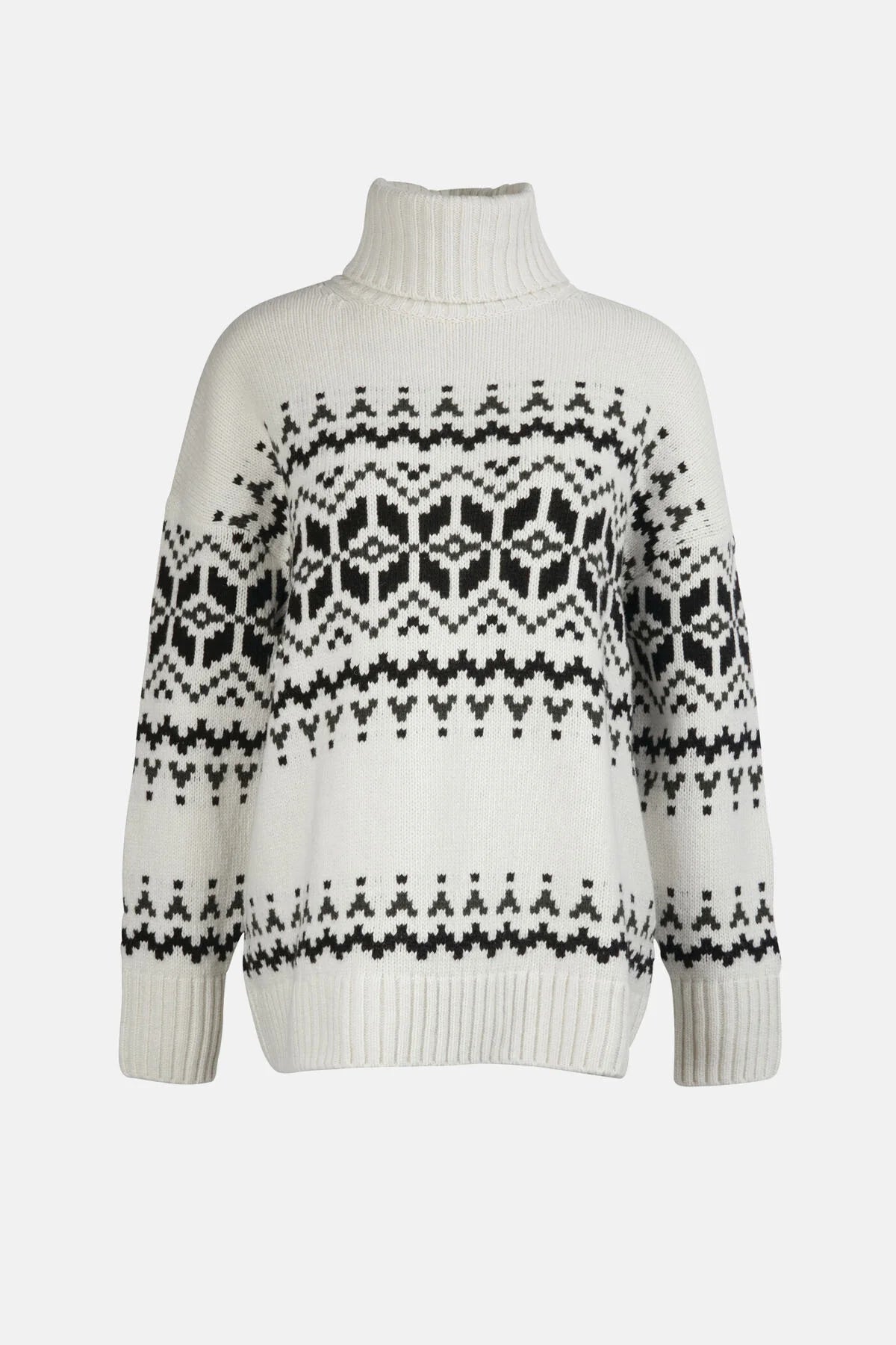 Patrisse Knitted Jumper - ANTIQUE WHITE