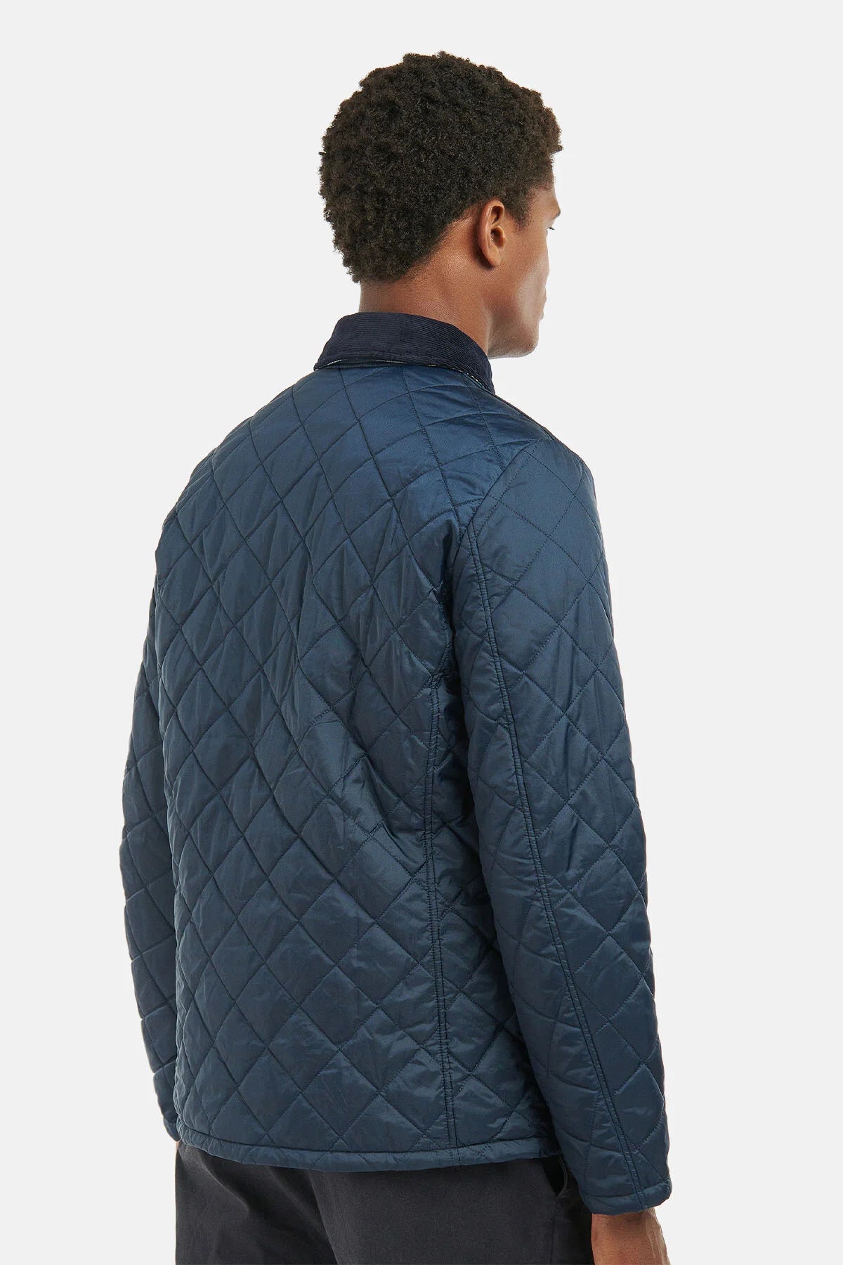 Crested Herron Quilted Jacket - NAVY/SUMMER IVY