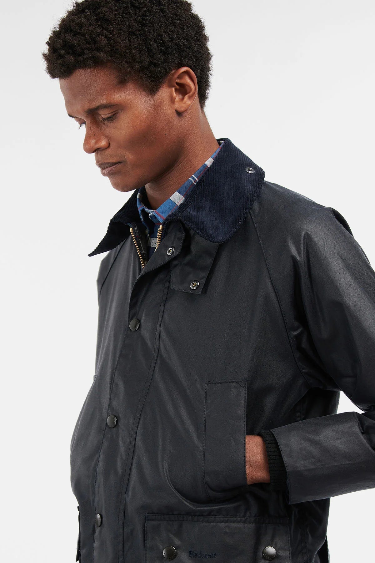 Bedale Wax Jacket - NAVY