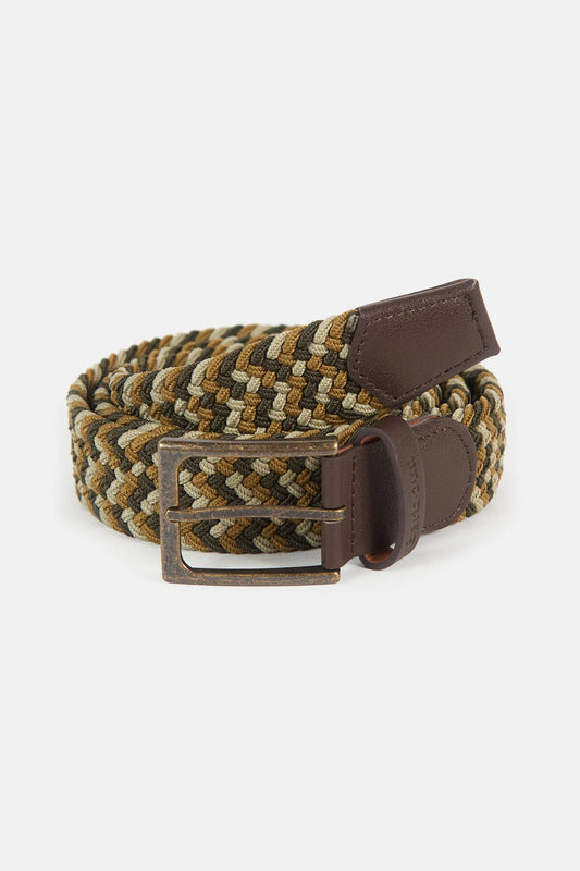 Tartan Ford Belt - OLIVE
