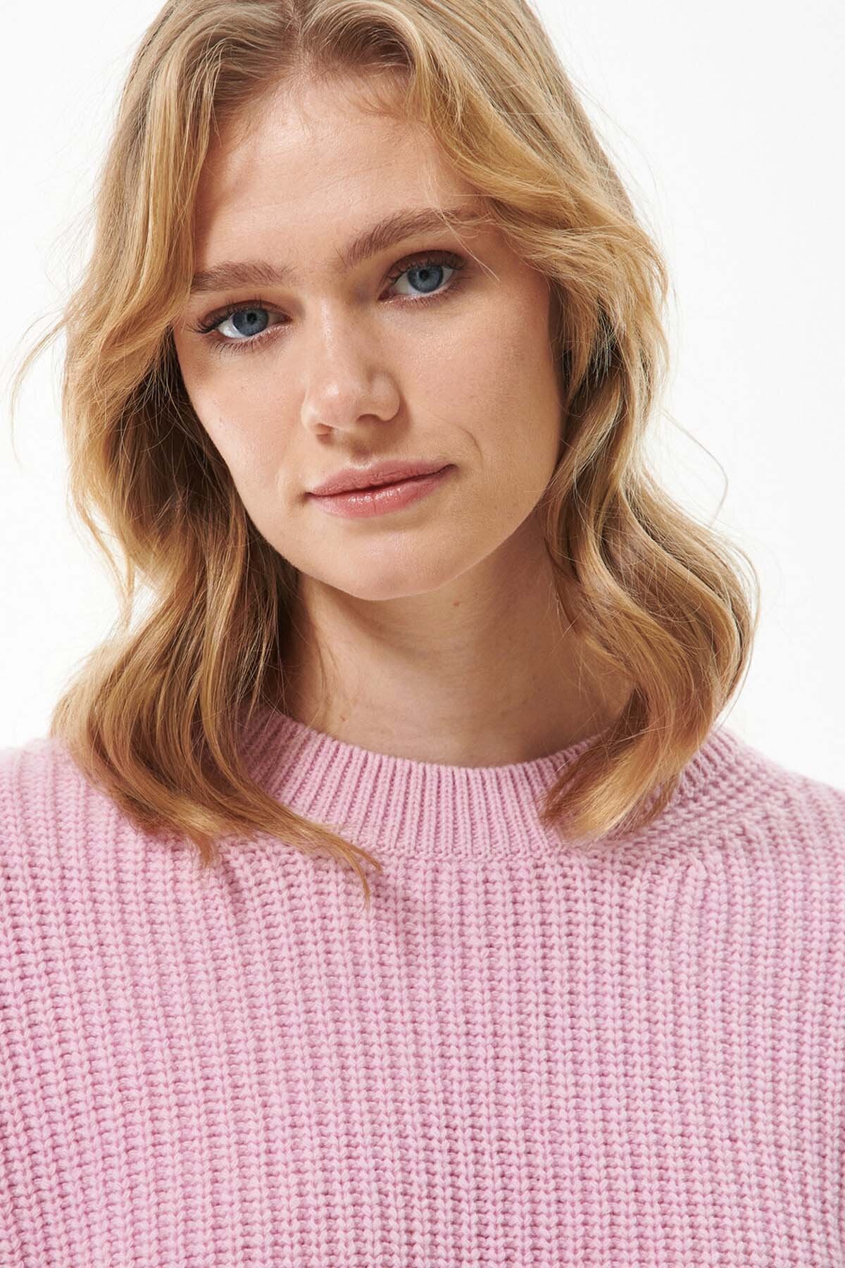 Horizon Knitted Jumper - WINTER HEATH