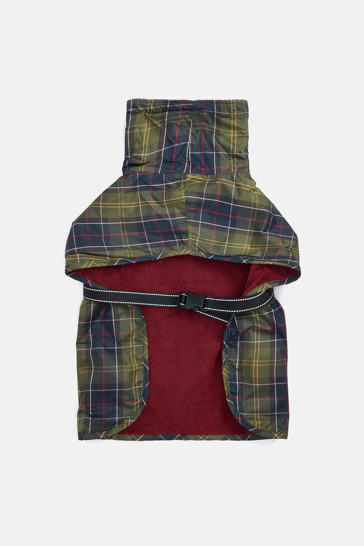 Tartan Dog Drying Robe - CLASSIC TARTAN