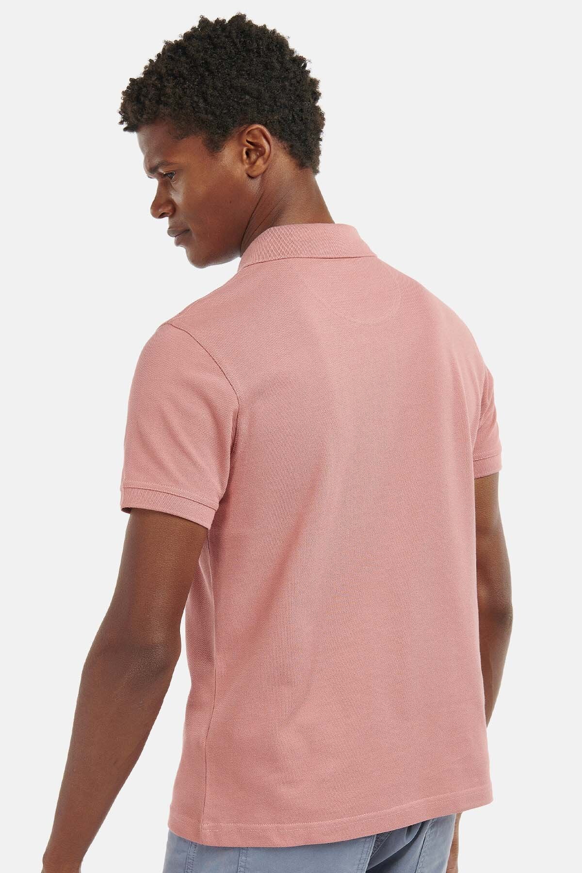 Sports Polo Shirt - FADED PINK