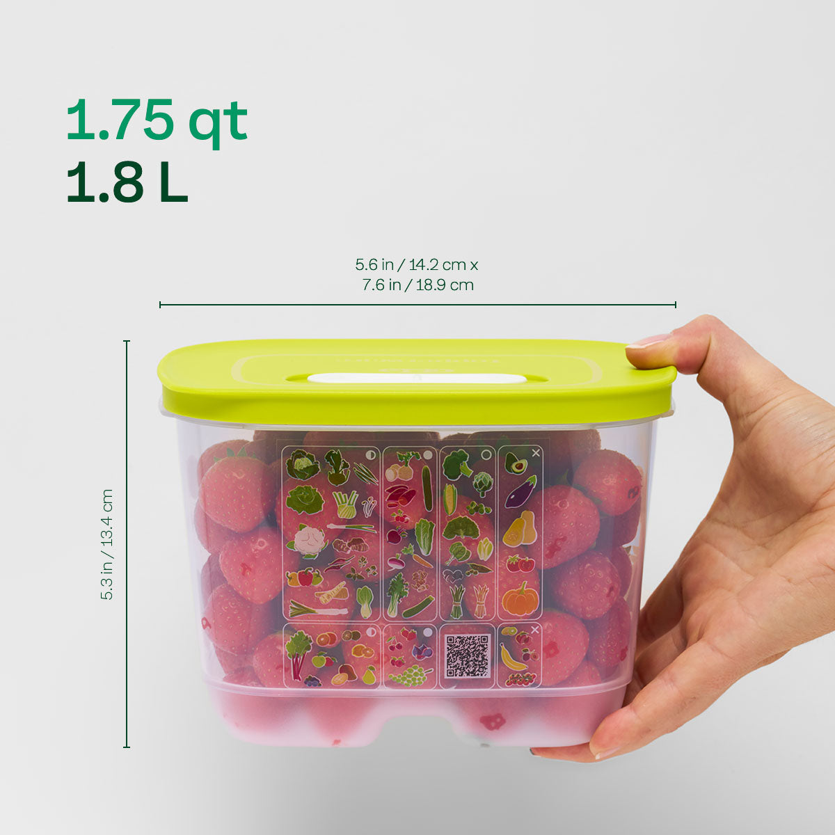Fridge and Freezer Set | Modular Storage | 6Piece Set