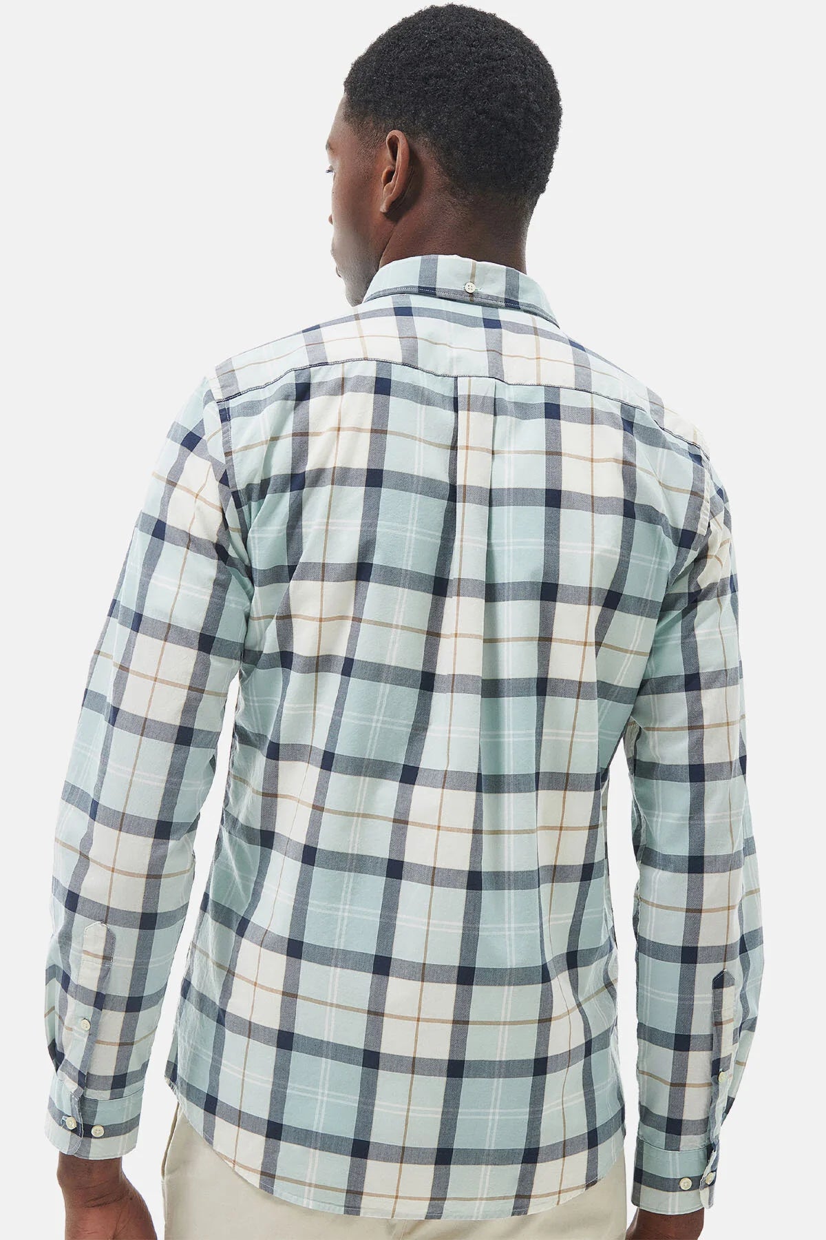 Rawley shirt - BLUE CHALK TARTAN