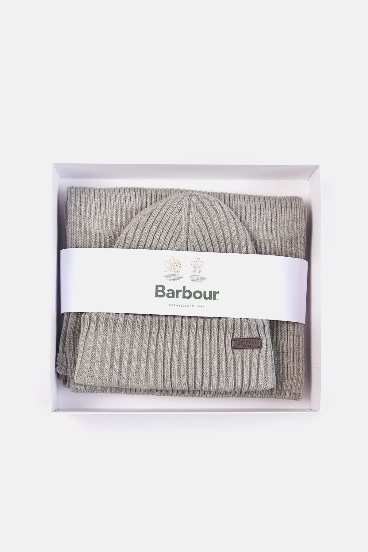 Crimdon Beanie & Scarf Gift Set - GREY