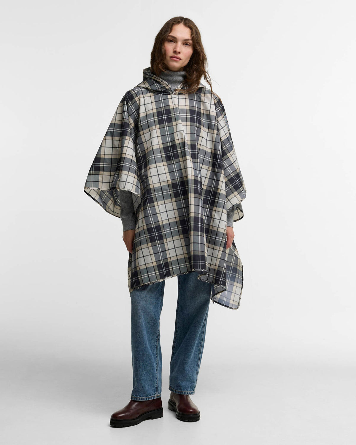 Portree Tartan Showerproof Poncho
