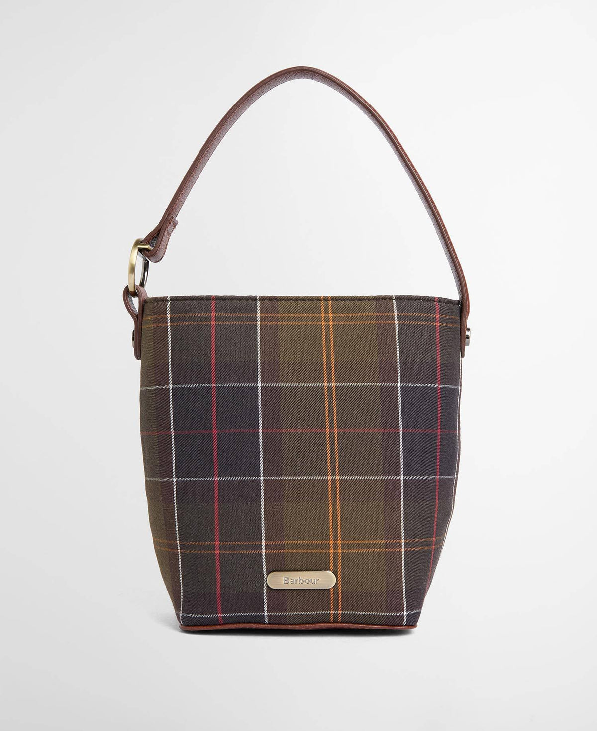 Cedar Mini Tartan Bucket Bag