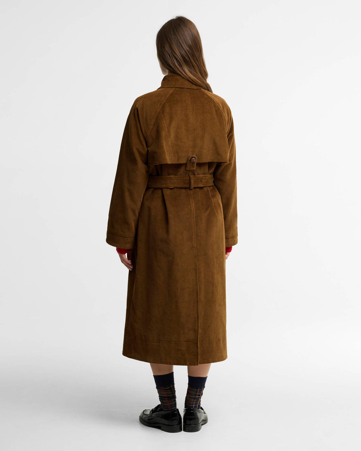 Antonella Cord Trench Coat