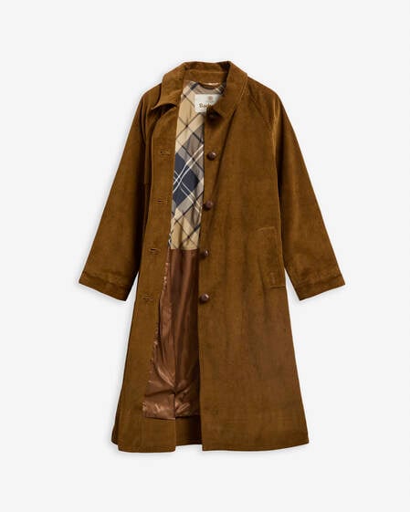 Antonella Cord Trench Coat