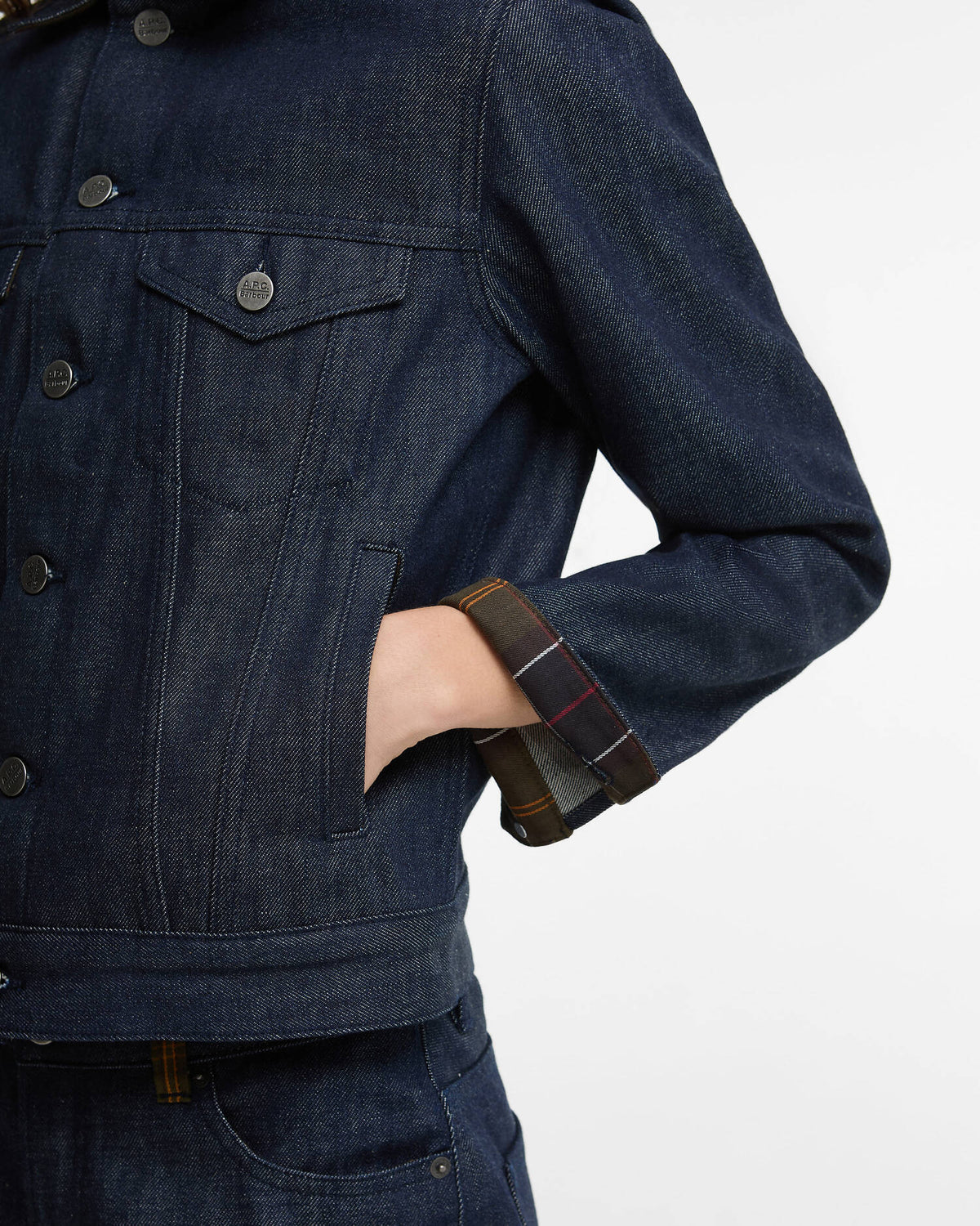 Barbour x A.P.C. Dion Denim Jacket