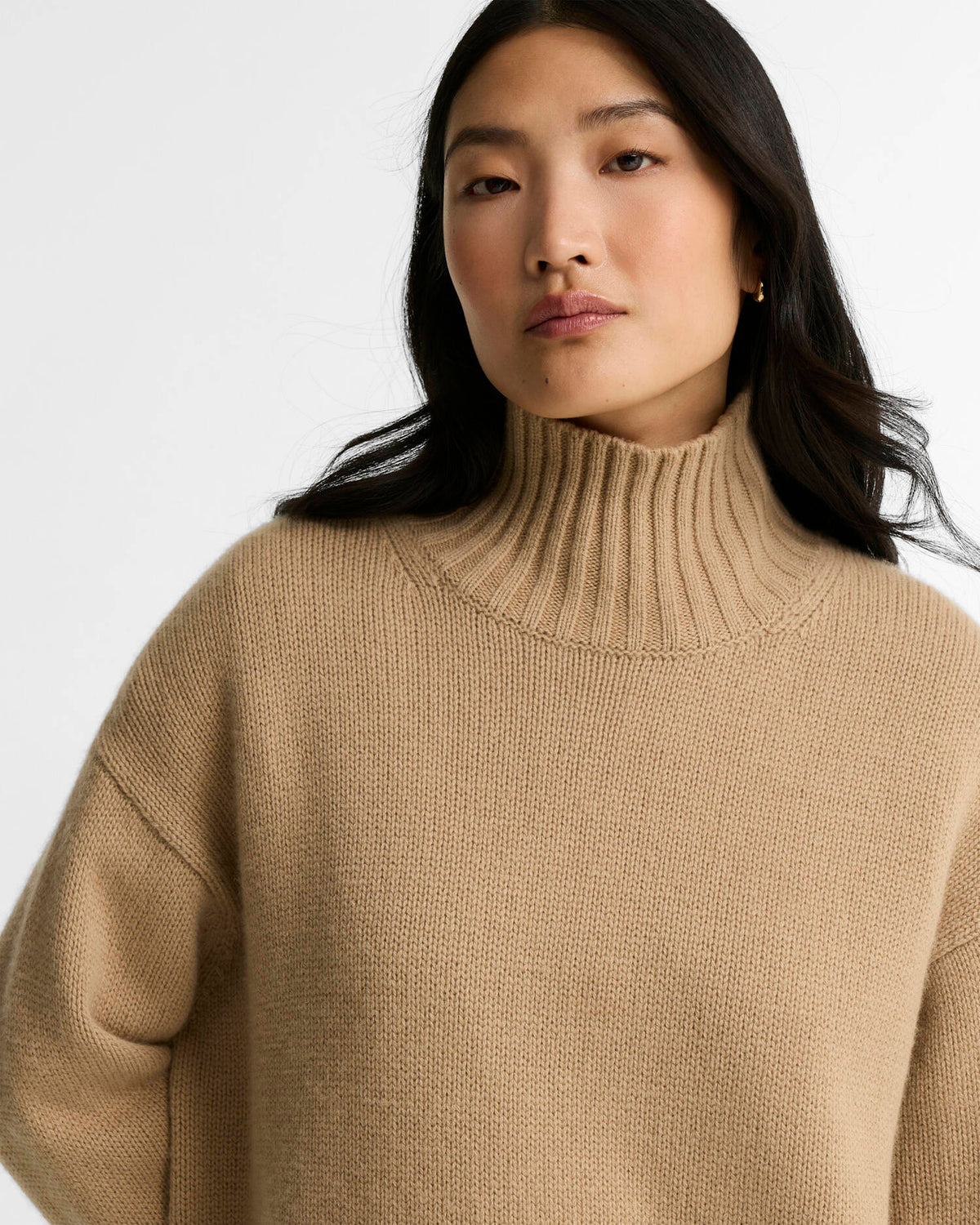 Woodhouse Cashmere-Blend Funnel Neck Jumper