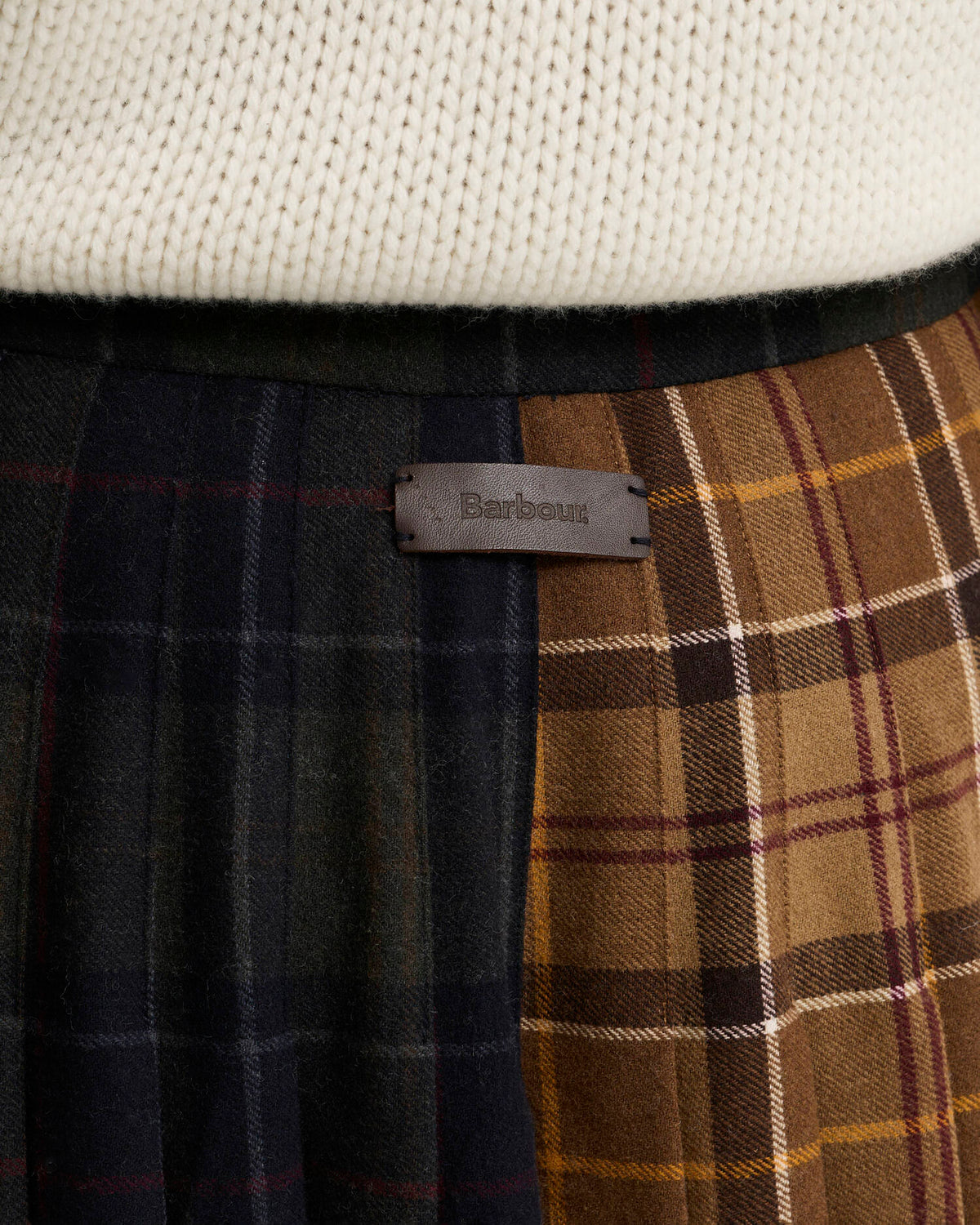 Hazelwood Tartan Midi Skirt