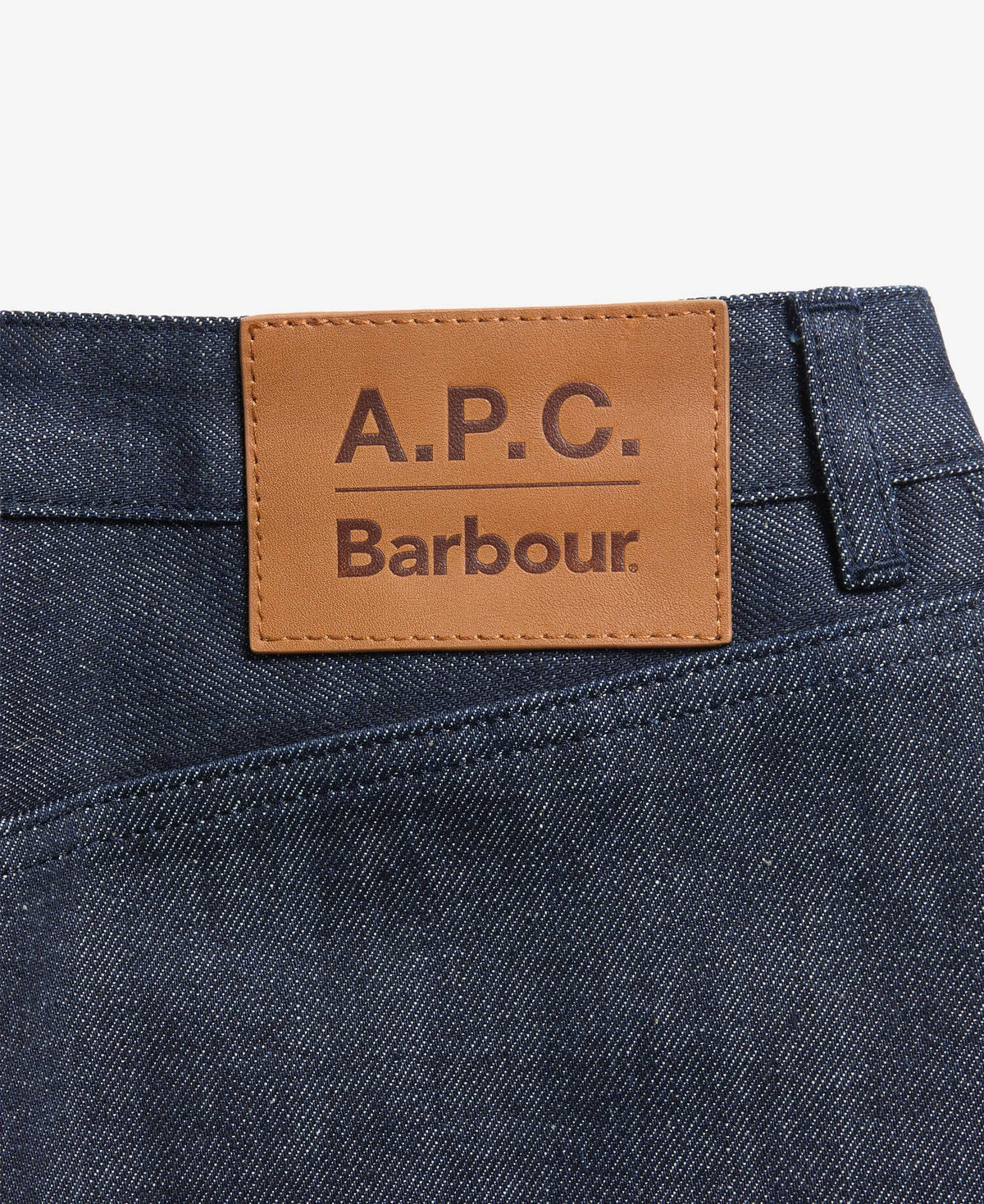 Barbour x A.P.C. Denim Mini Skirt
