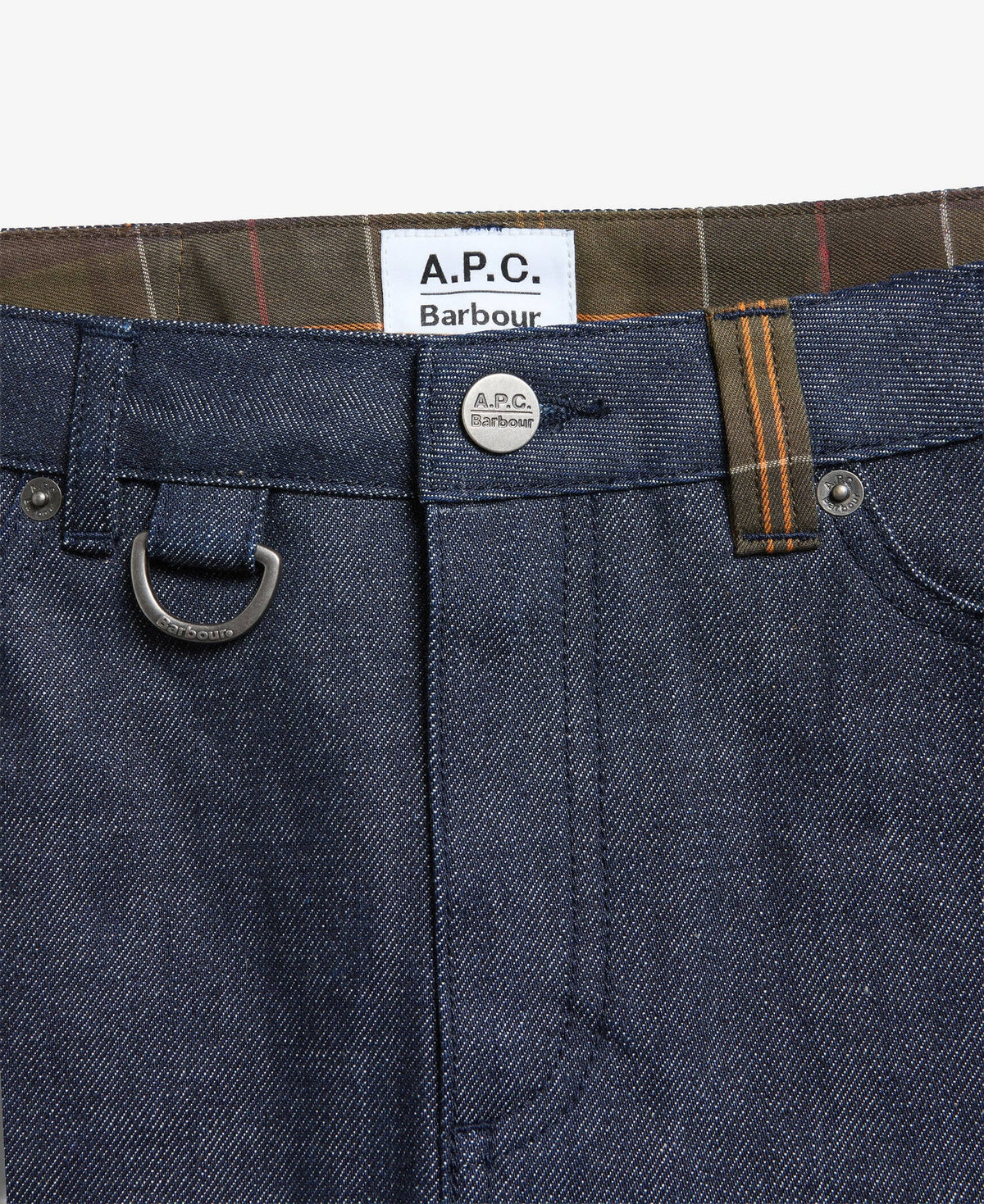 Barbour x A.P.C. Denim Mini Skirt