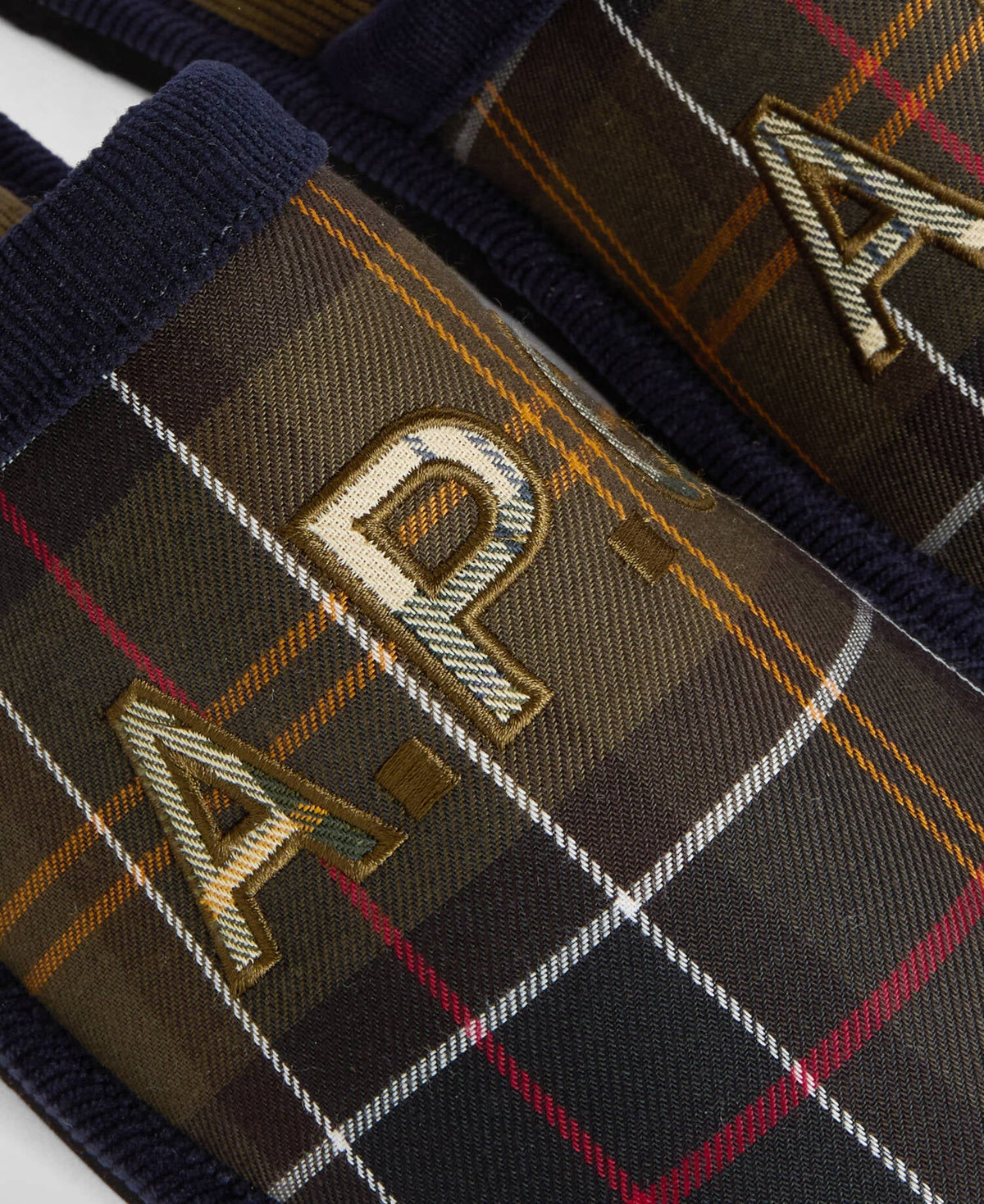 Barbour x A.P.C. Women's Tartan Slippers