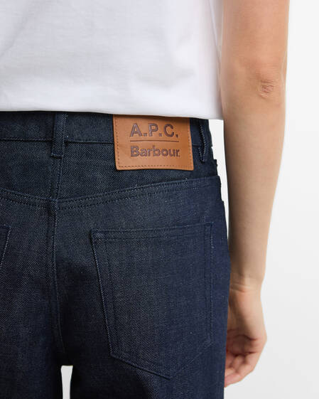 Barbour x A.P.C. Elisabeth Straight-Leg Jeans