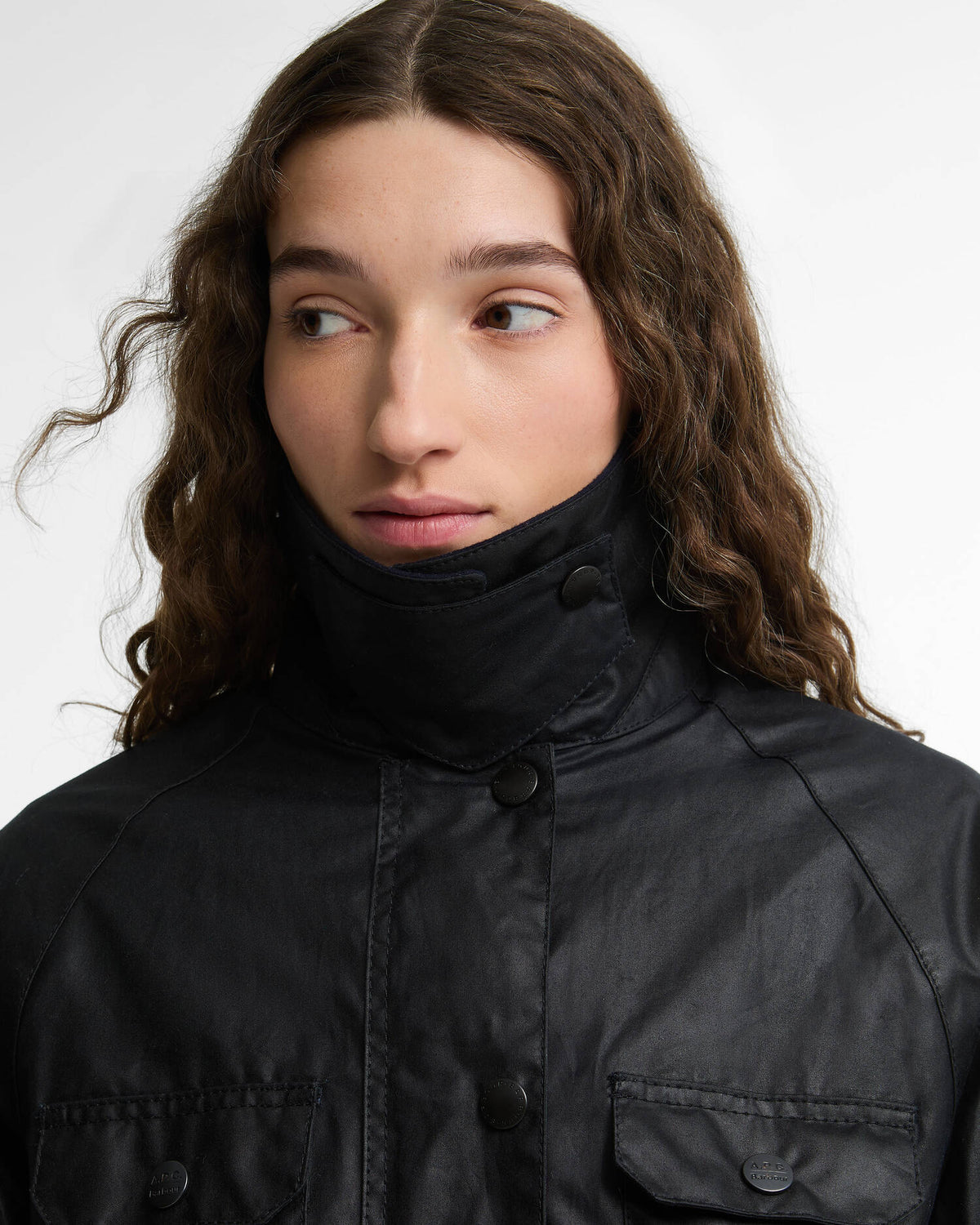 Barbour x A.P.C. Spey Waxed Jacket