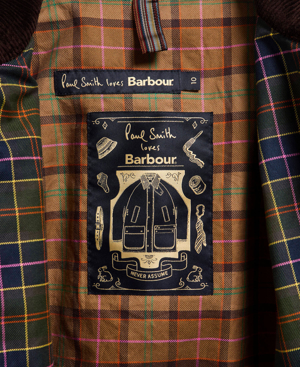 Paul Smith Loves Barbour Women's Beaufort Waxed Jacket