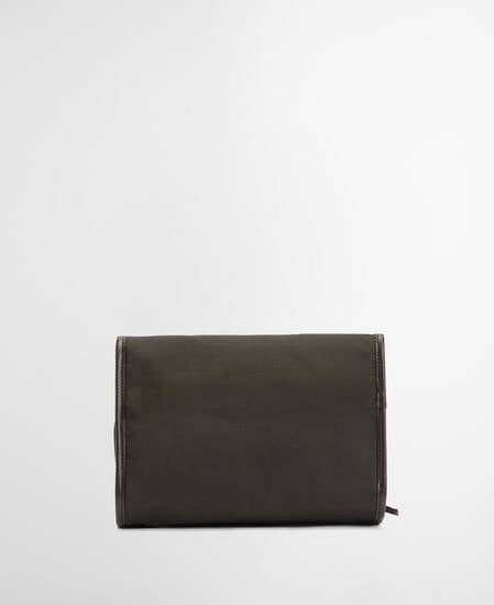 Waxed Hanging Washbag