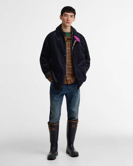 Paul Smith Loves Barbour Cord Beaufort Casual Jacket