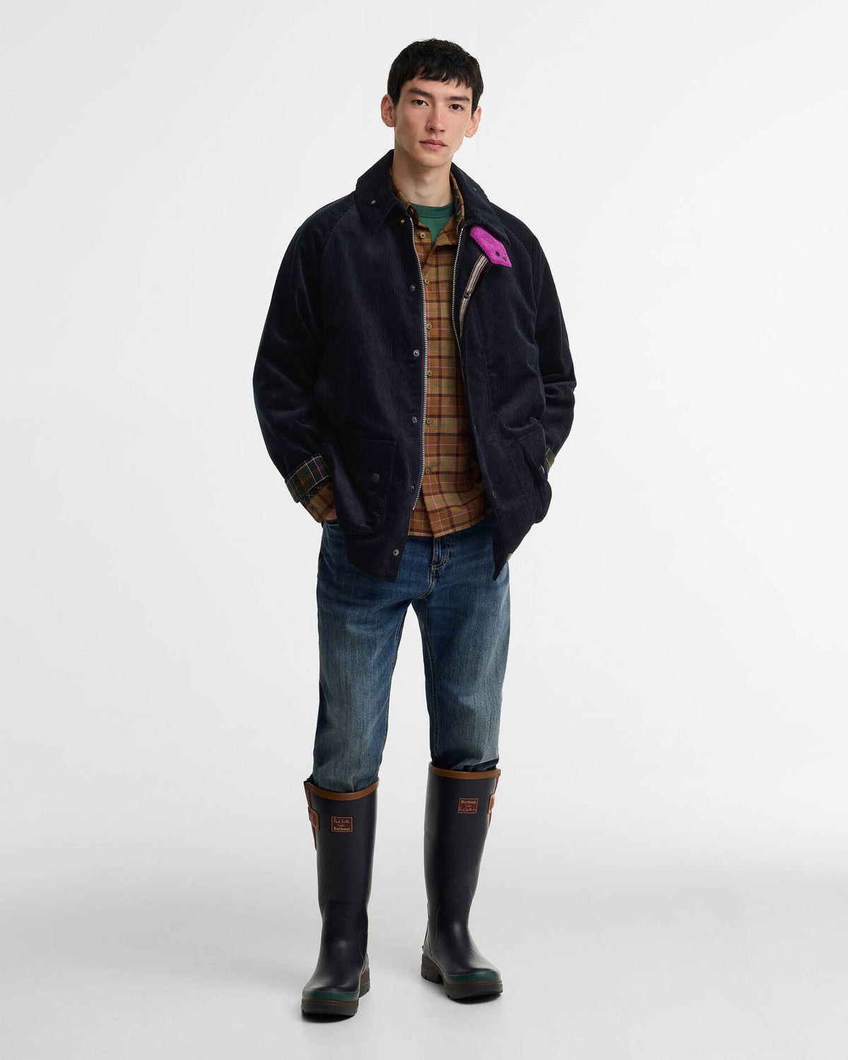 Paul Smith Loves Barbour Cord Beaufort Casual Jacket